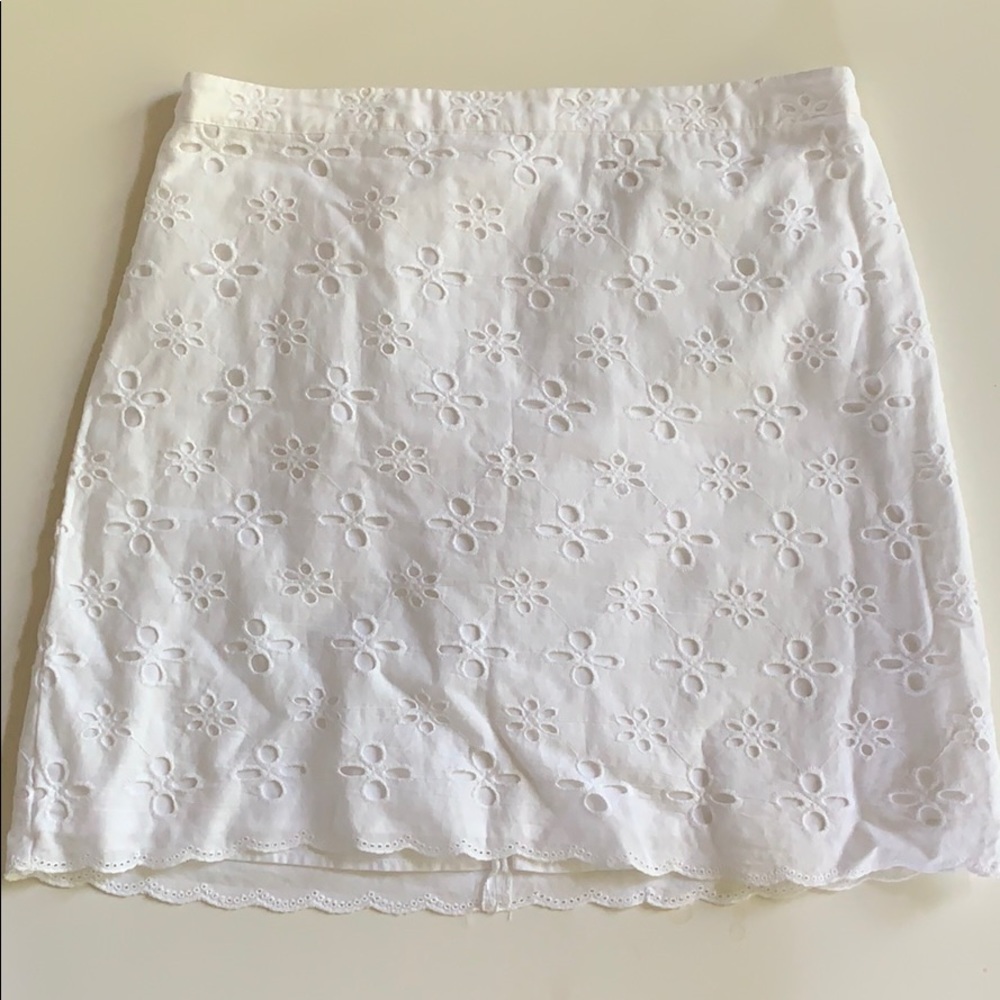 Loft Eyelet Skirt